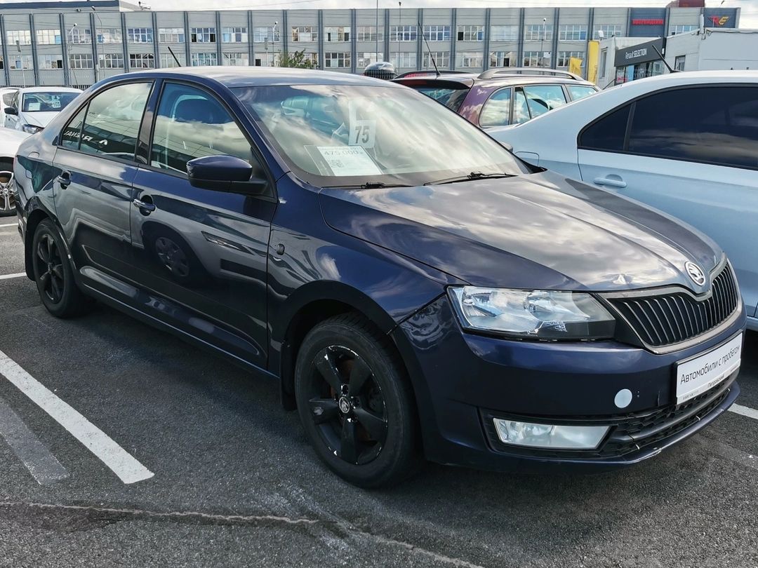 Осмотр Skoda Rapid 2015 г.в. 140.000 км.